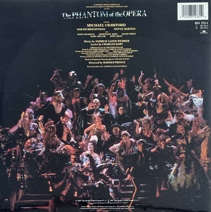 The Phantom of the Opera - Andrew Lloyd Webber LP