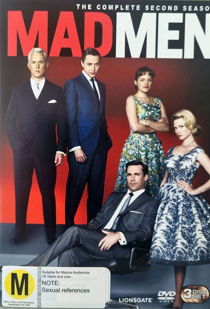 Mad Men The Complete Second Season DVD