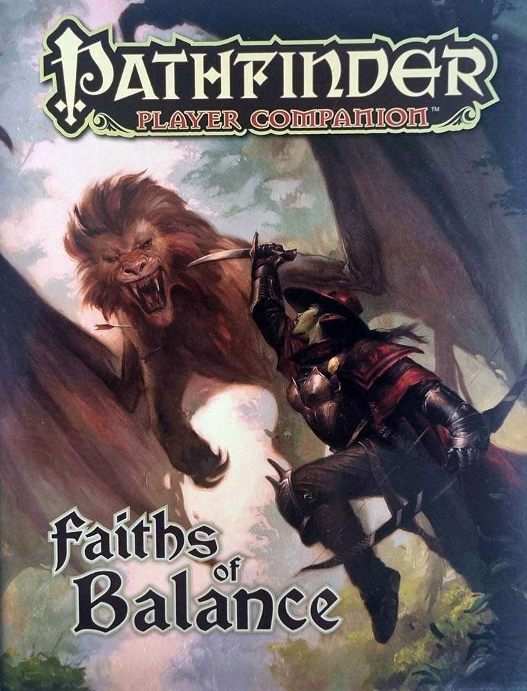 Pathfinder Player Companion - Faiths of Balance