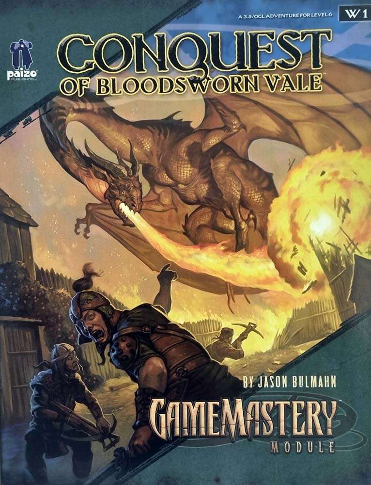 Gamemastery Module - Conquest of Bloodsworn Vale W1 Pathfinder