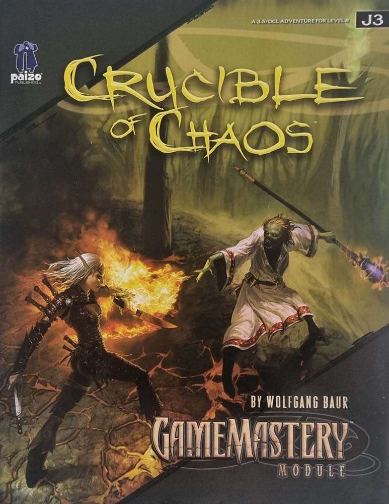 Gamemastery Module - Crucible of Chaos (J3) Pathfinder