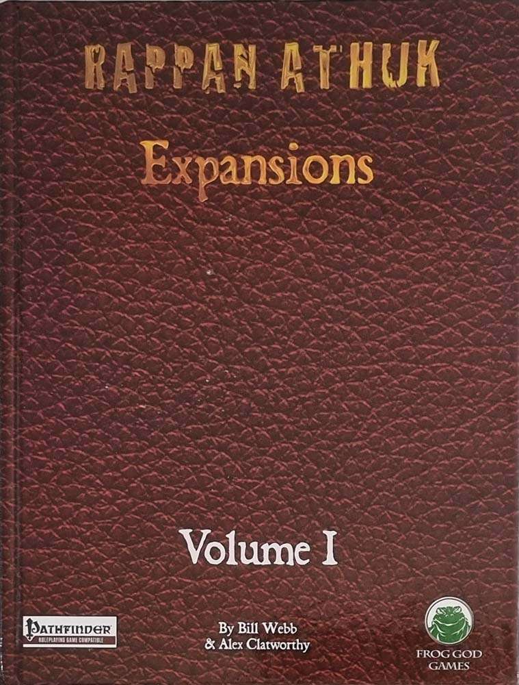 Pathfinder - Rappan Athuk - Expansions Volume 1