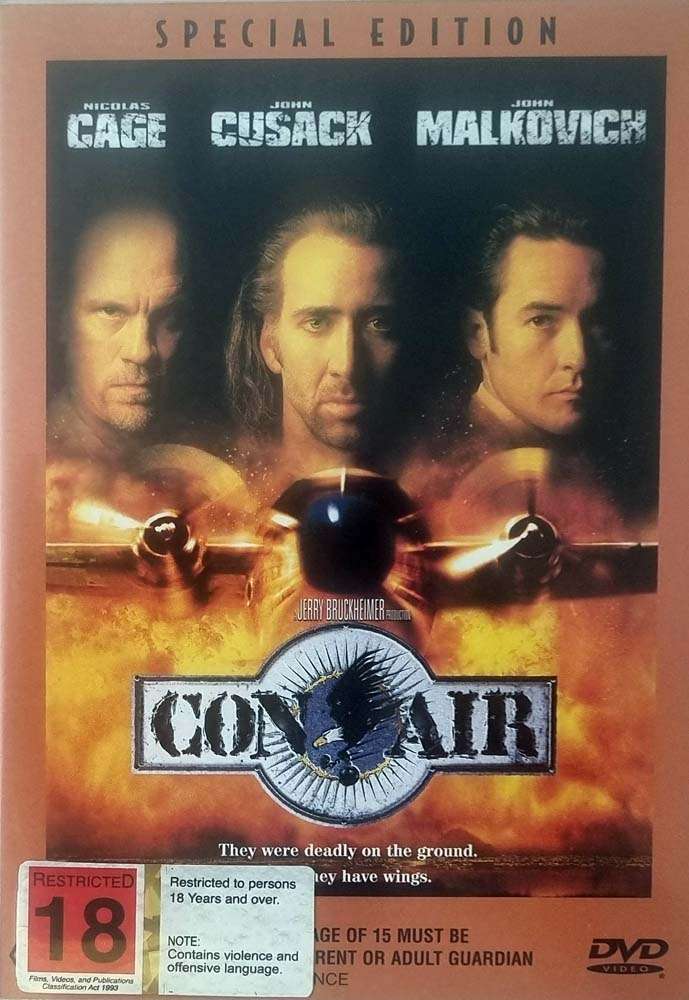 Con Air DVD