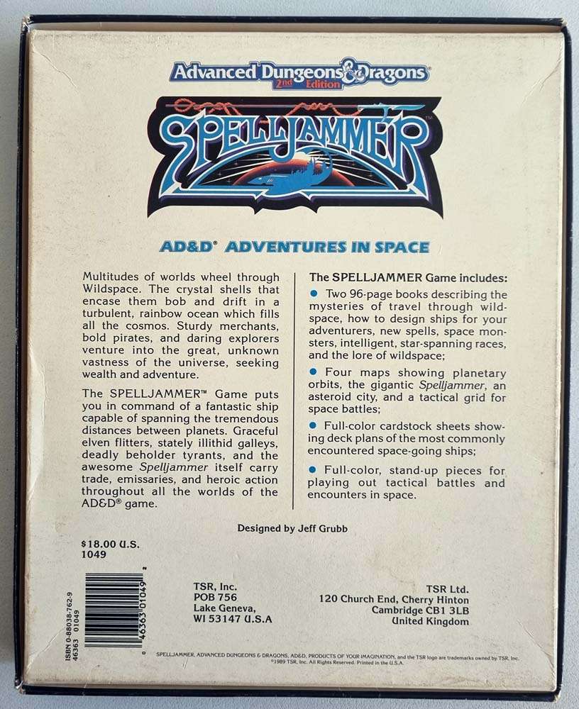 Spelljammer: Advanced Dungeons and Dragons Adventures in Space