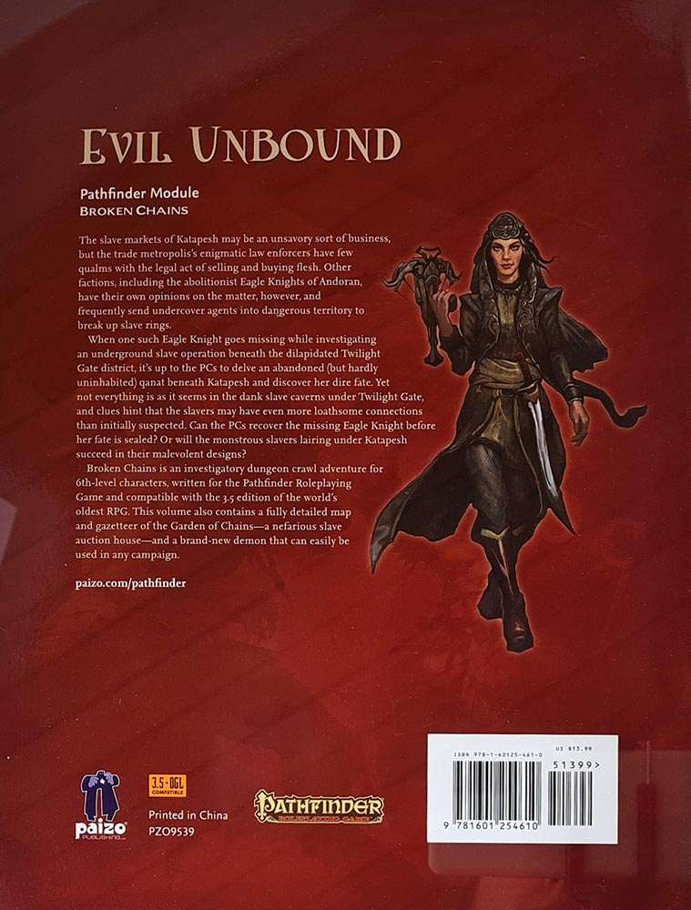Pathfinder Modules Pathfinder Module - Broken Chains