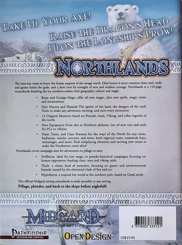 Pathfinder - Midgard - Northlands Roleplaying in Winter's Chill