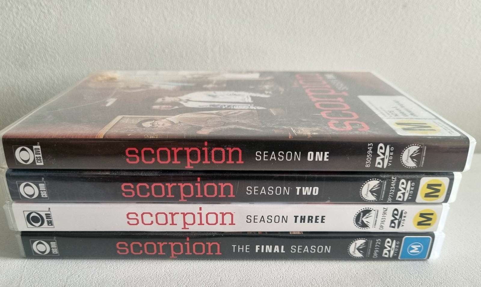 Scorpion Complete Series 1-4 DVD