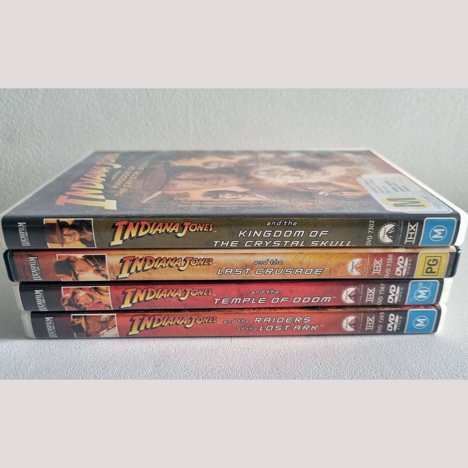 Indiana Jones 4 Movie Collection DVD