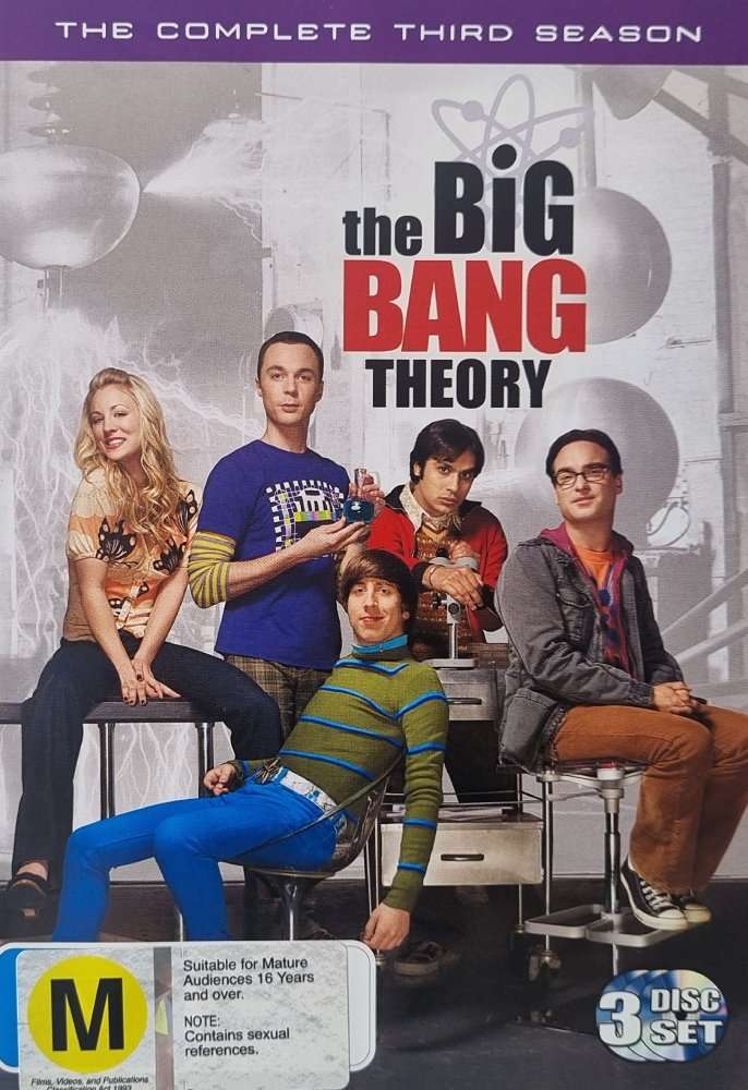 The Big Bang Theory: Season 3 DVD