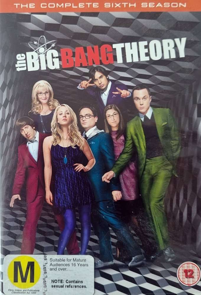 The Big Bang Theory Season 6 DVD