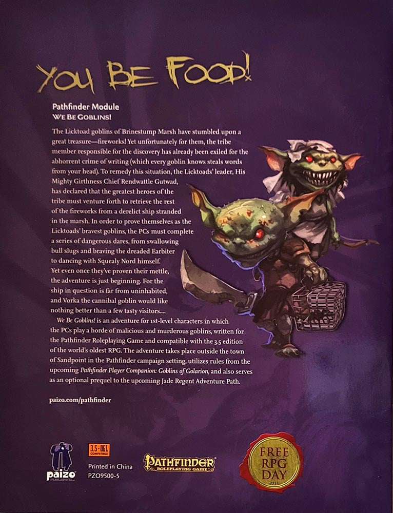 Pathfinder Module - We Be Goblins