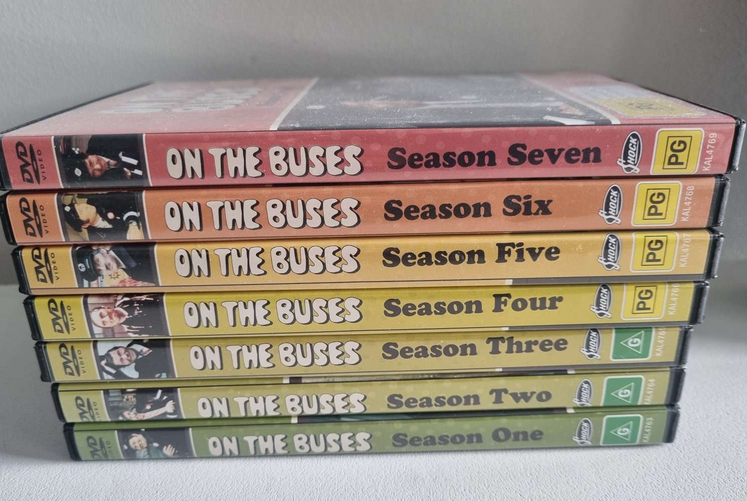 On the Buses Complete Series 1-7 DVD