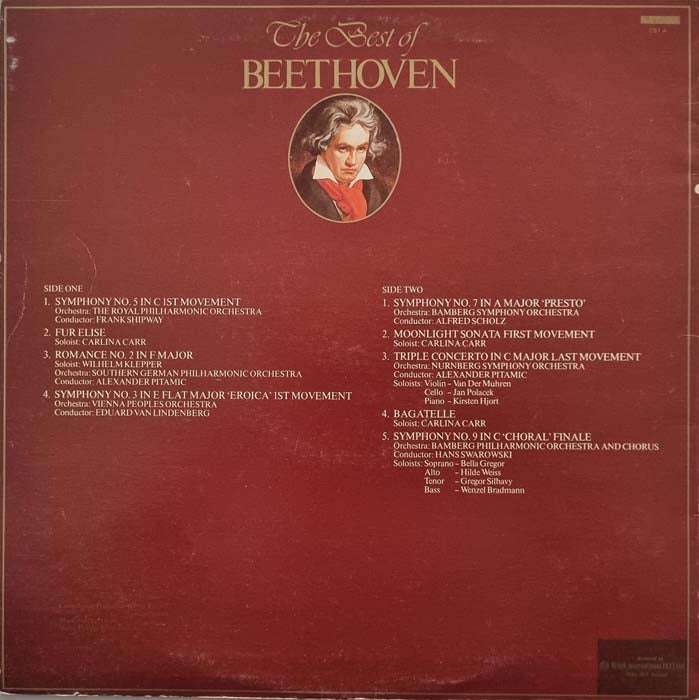 The Best of Beethoven LP