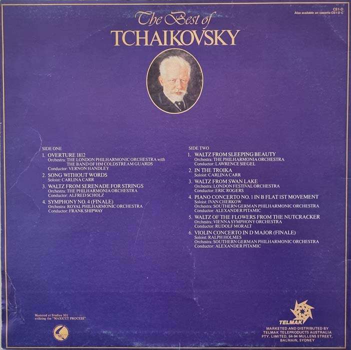 The Best of Tchaikovsky LP