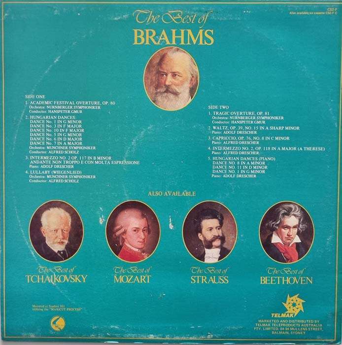 The Best of Brahms LP