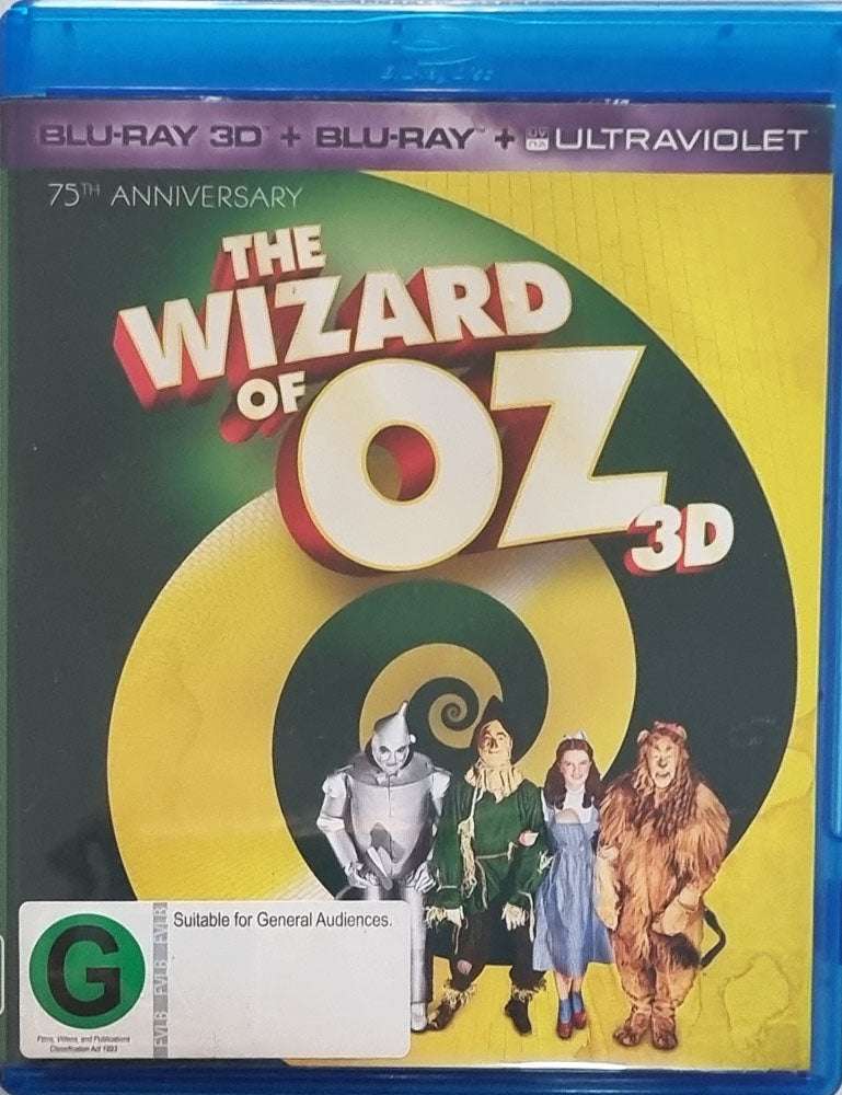 The Wizard of Oz - 3D + 2D Blu Ray