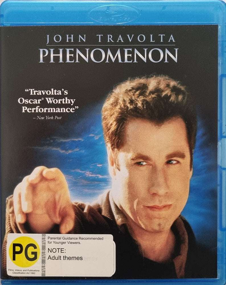 Phenomenon Blu Ray