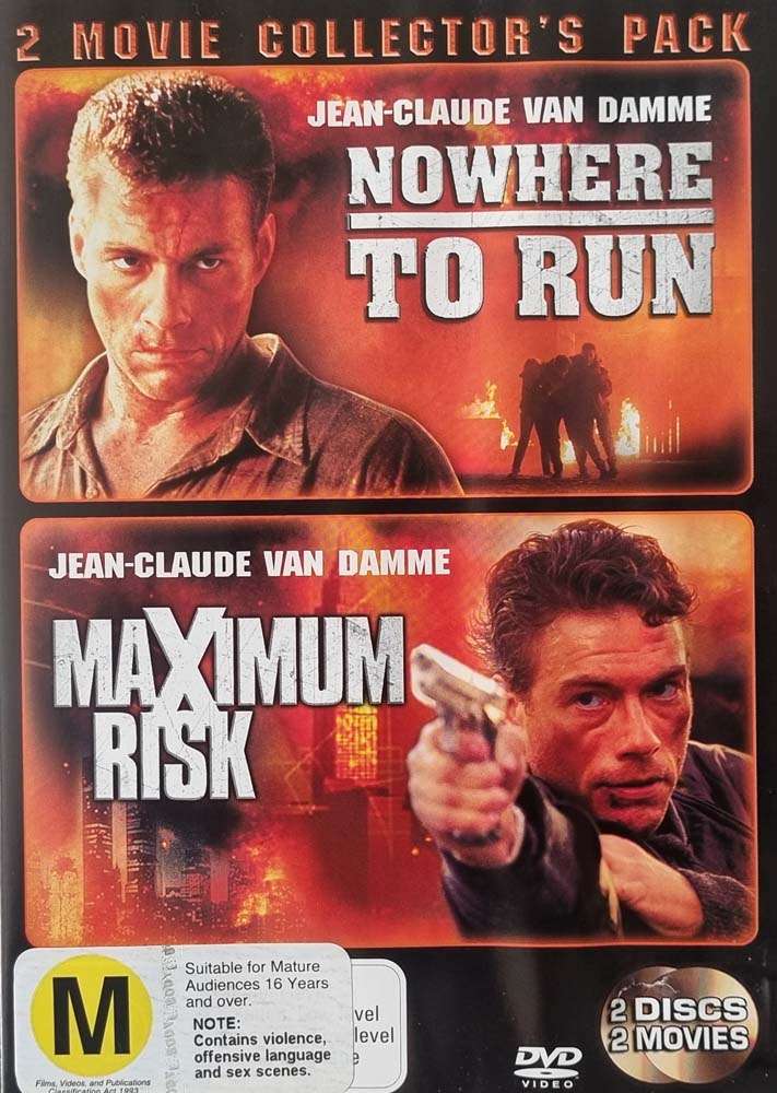 Nowhere to Run / Maximum Risk DVD