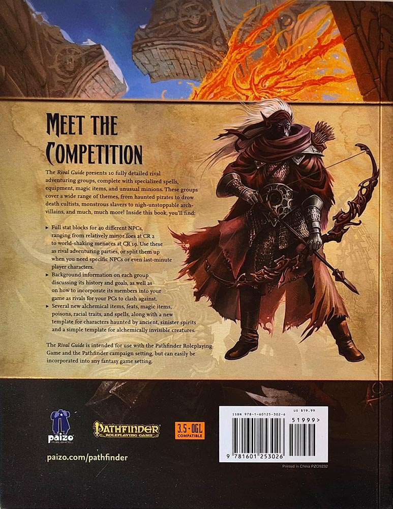 Pathfinder Campaign Setting - Rival Guide