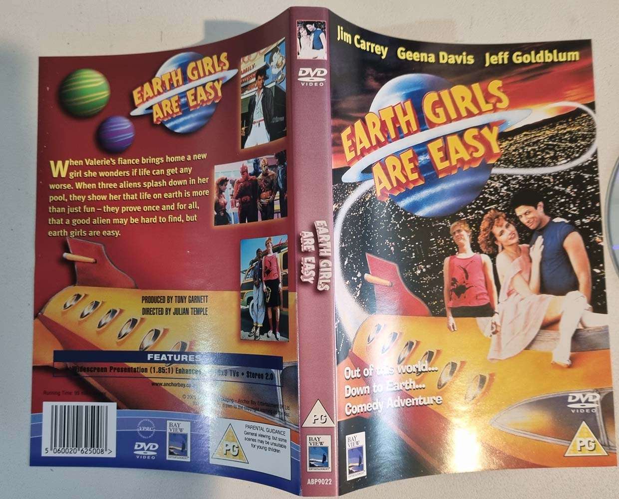 Earth Girls Are Easy DVD Region 2