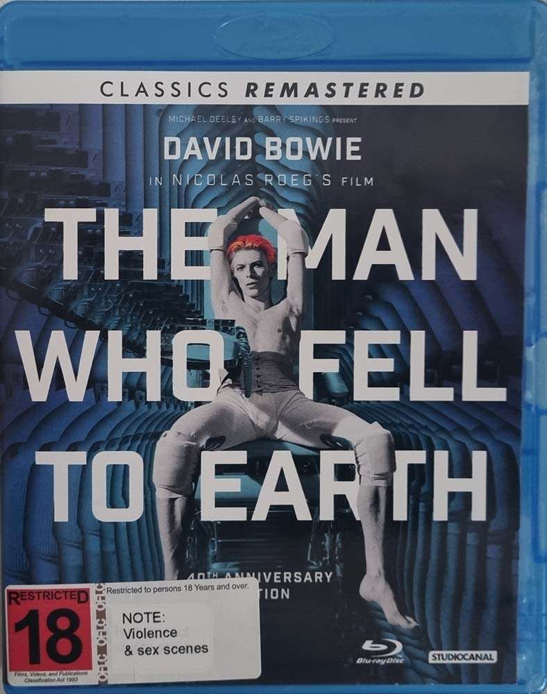 The Man Who Fell to Earth Blu Ray