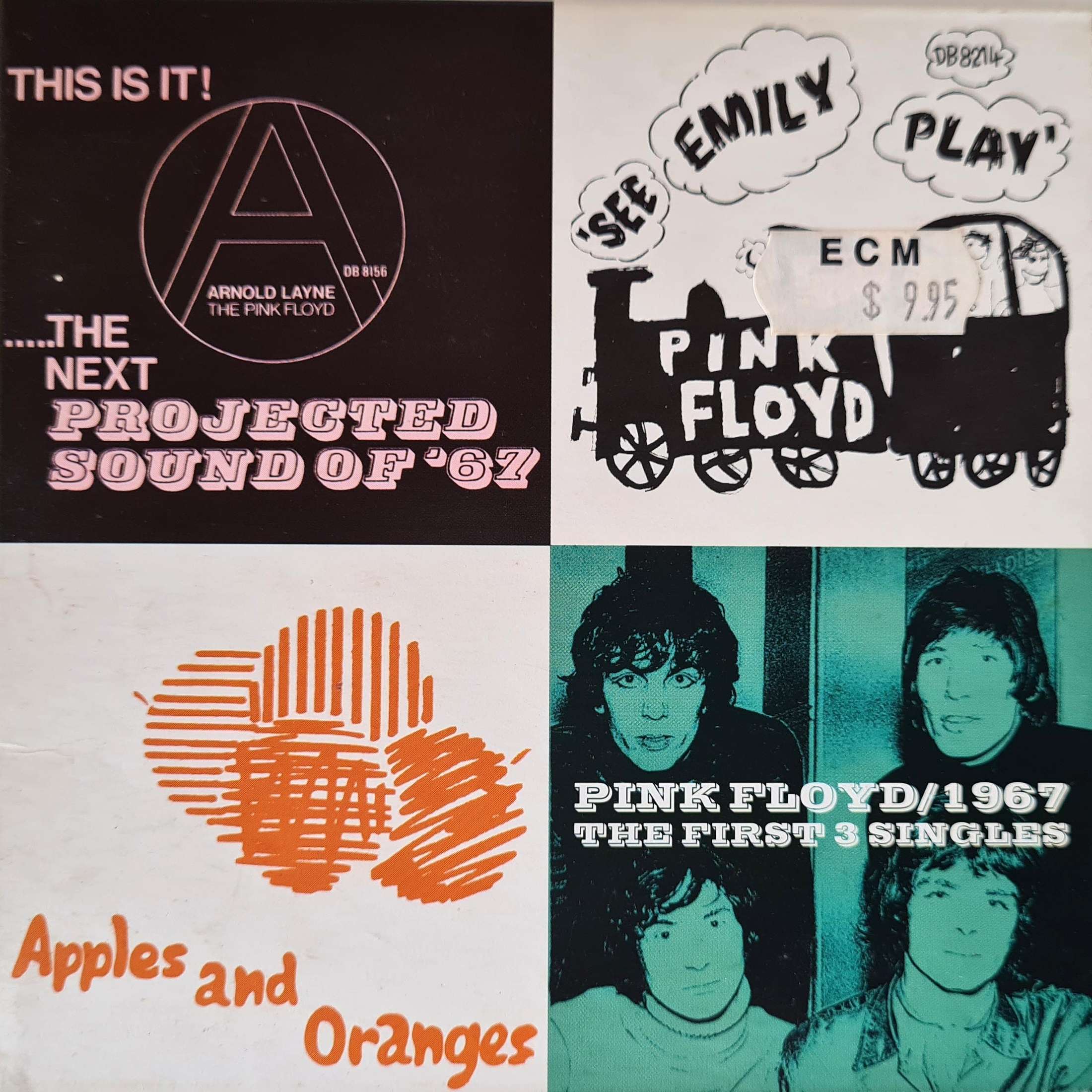 Pink Floyd - 1967 The First 3 Singles (CD)