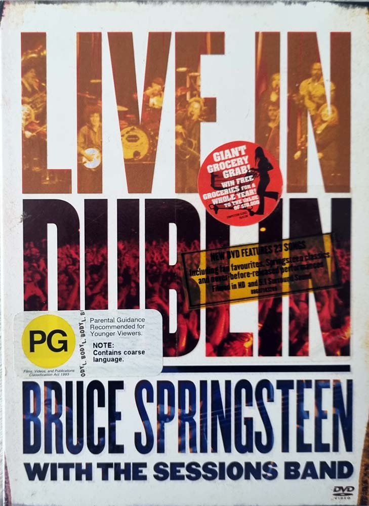 Bruce Springsteen with the Sessions Band - Live in Dublin (DVD)