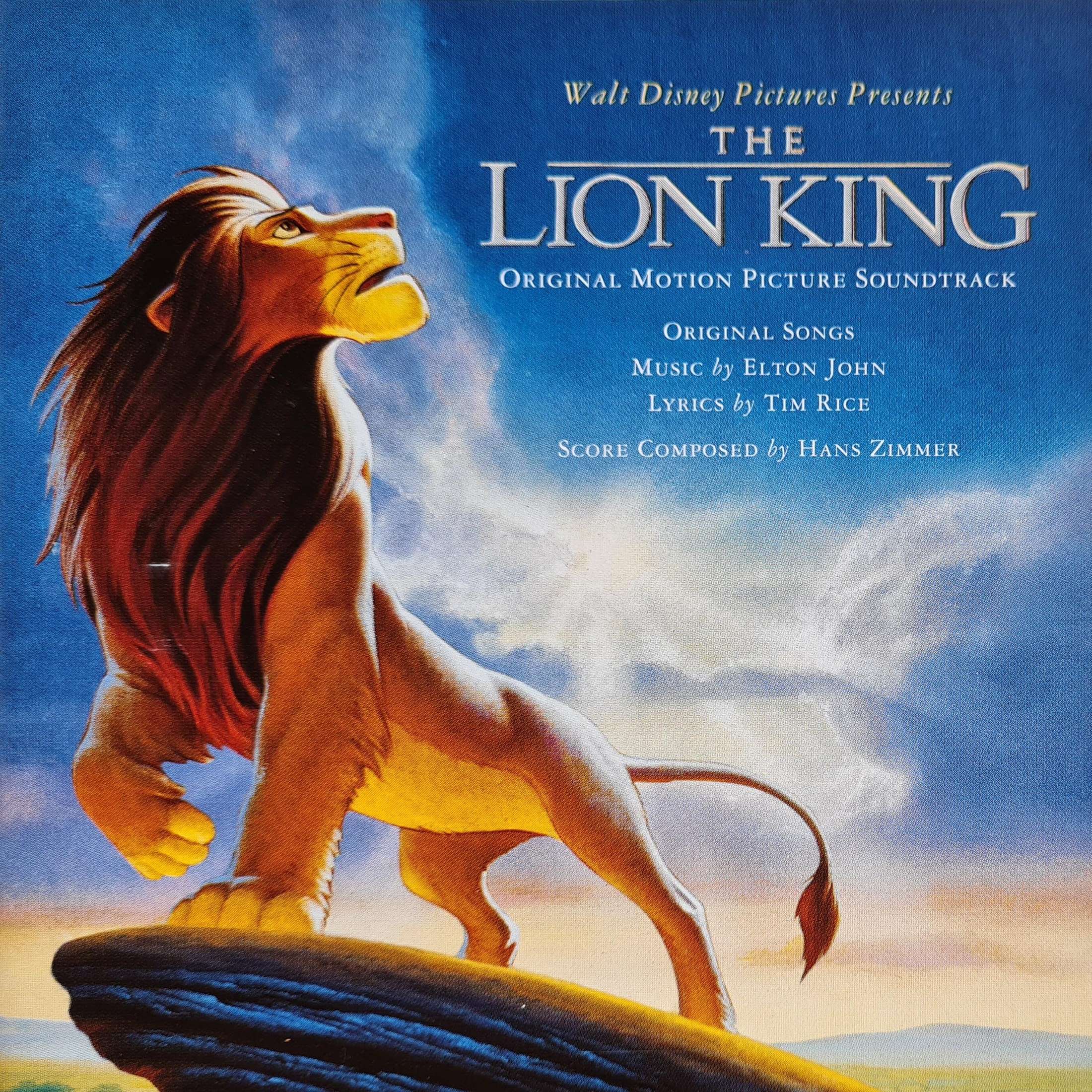 The Lion King - Original Motion Picture Soundtrack (CD)