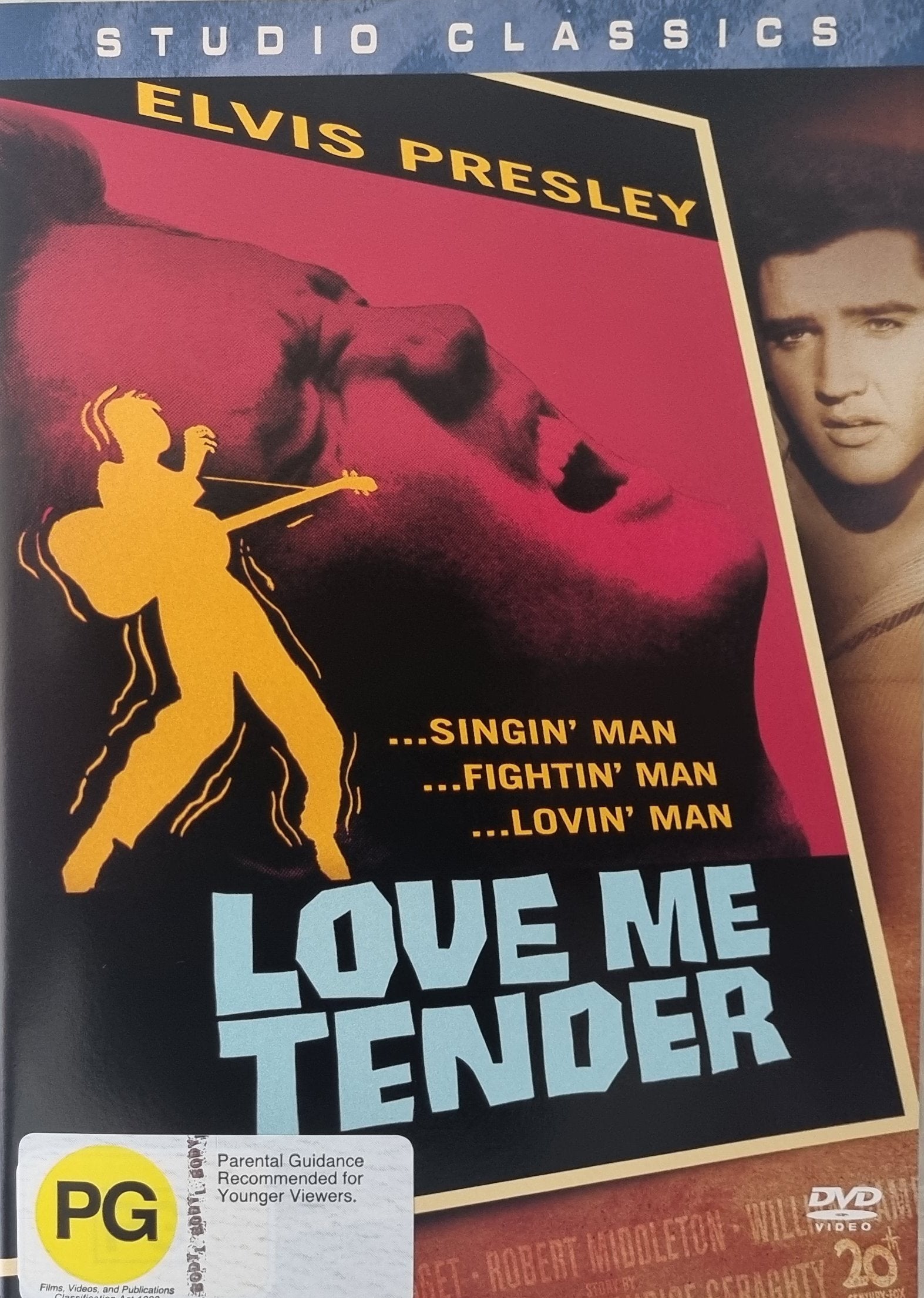 Love Me Tender - Elvis Presley (DVD)