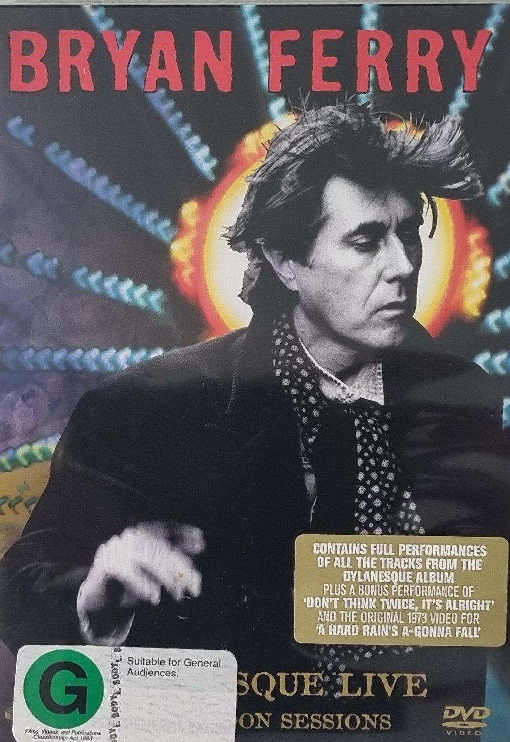 Bryan Ferry - Dylanesque Live - The London Sessions (DVD)