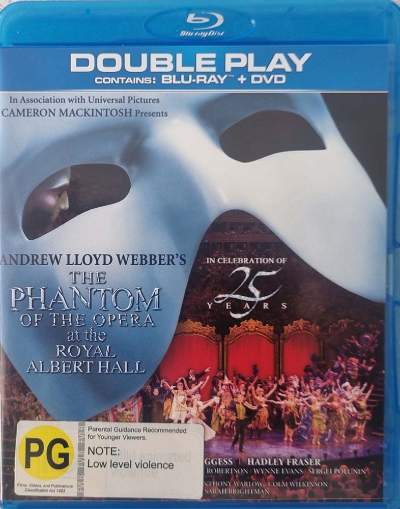 The Phantom of the Opera at the Royal Albert Hall (Blu Ray) + DVD