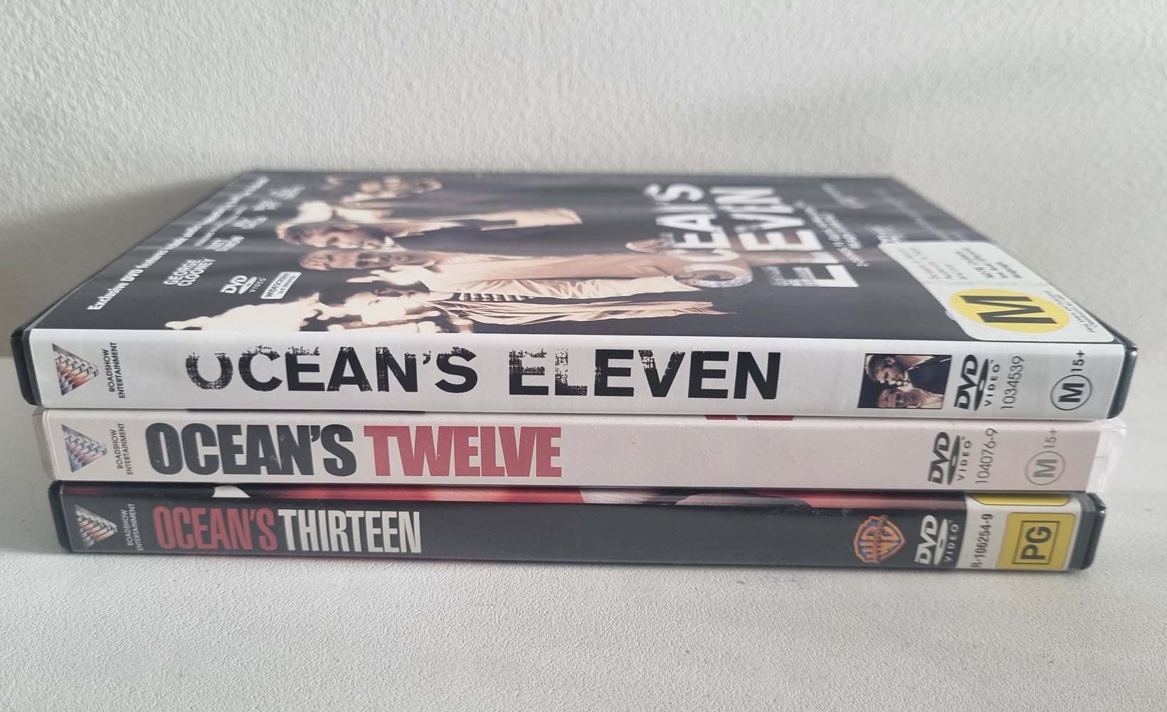 Ocean's Trilogy: Eleven, Twelve, Thirteen (DVD)