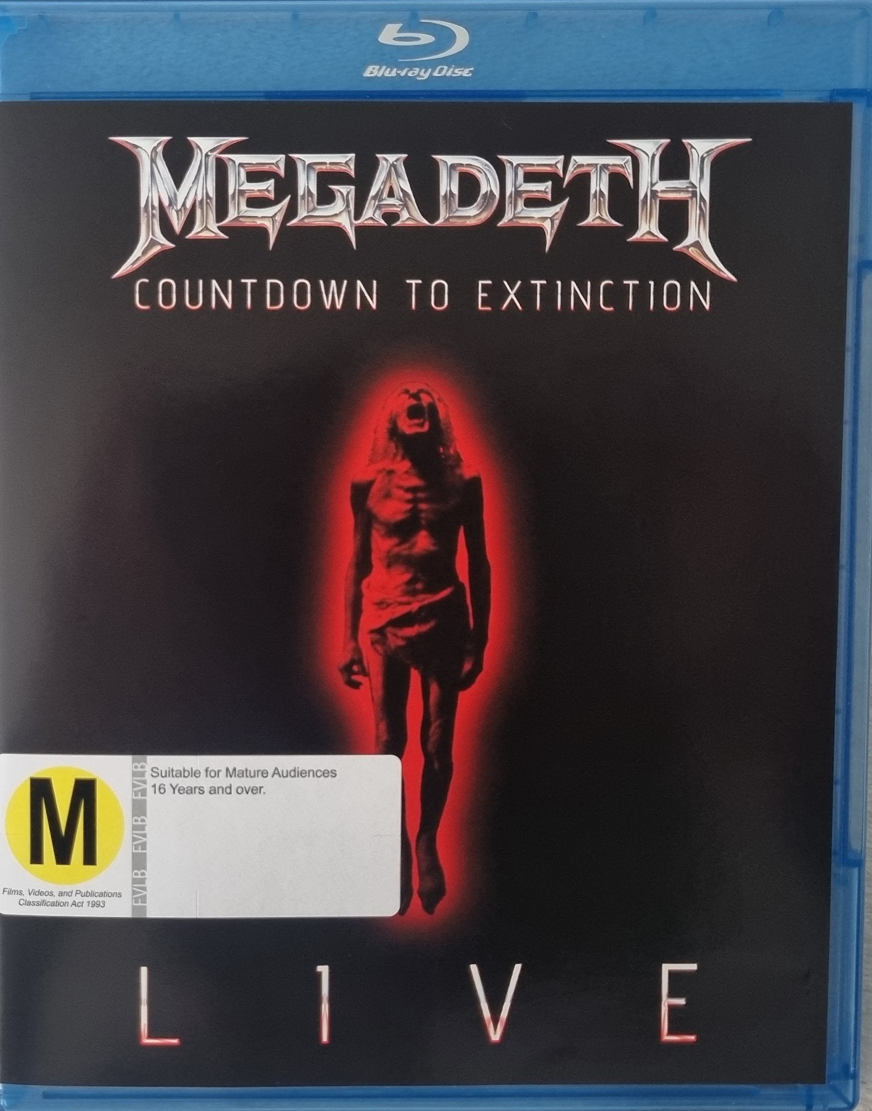 Megadeth - Countdown to Extinction (Blu Ray)