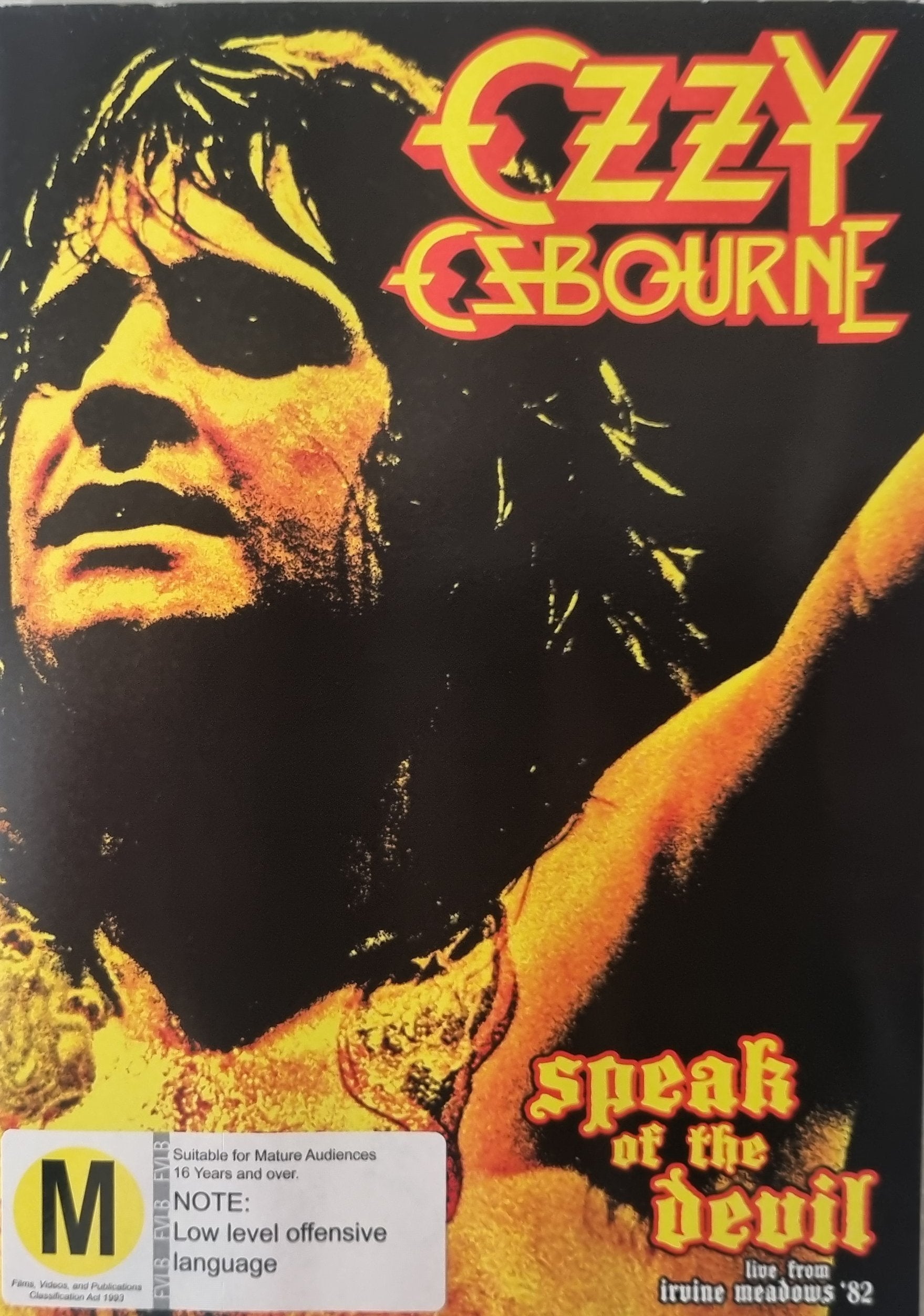 Ozzy Osbourne - Speak of the Devil - Live Irvine Meadows '82 (DVD)