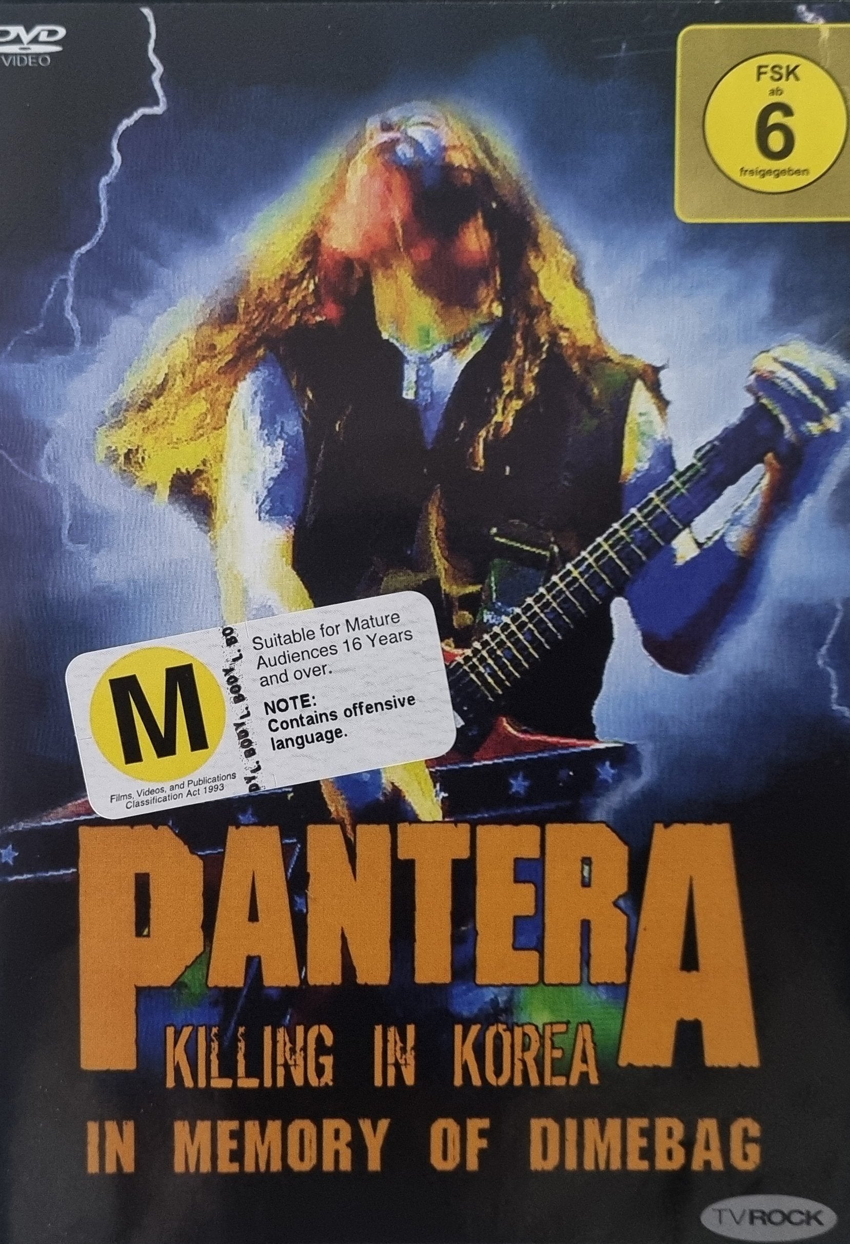 Pantera - Killing in Korea in Memory of Dimebag (DVD)