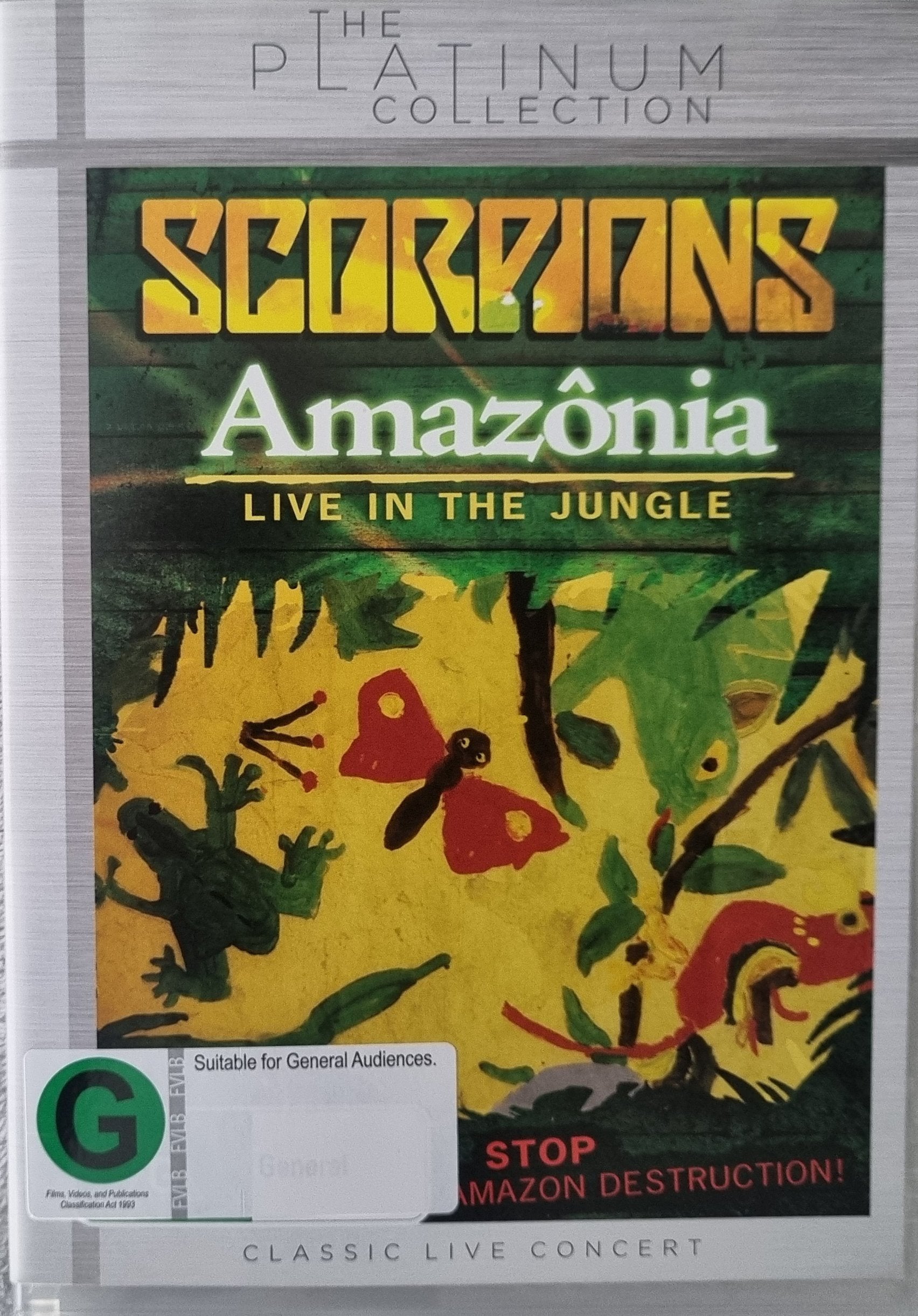 Scorpions - Amazonia - Live in the Jungle (DVD)