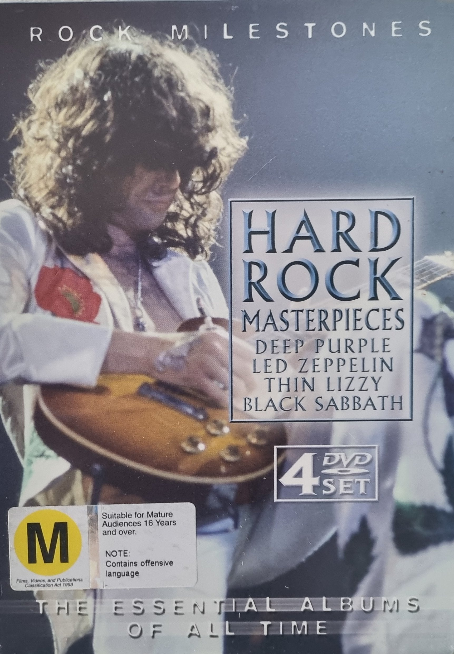 Hard Rock Masterpieces - 4 Disc Set (DVD)