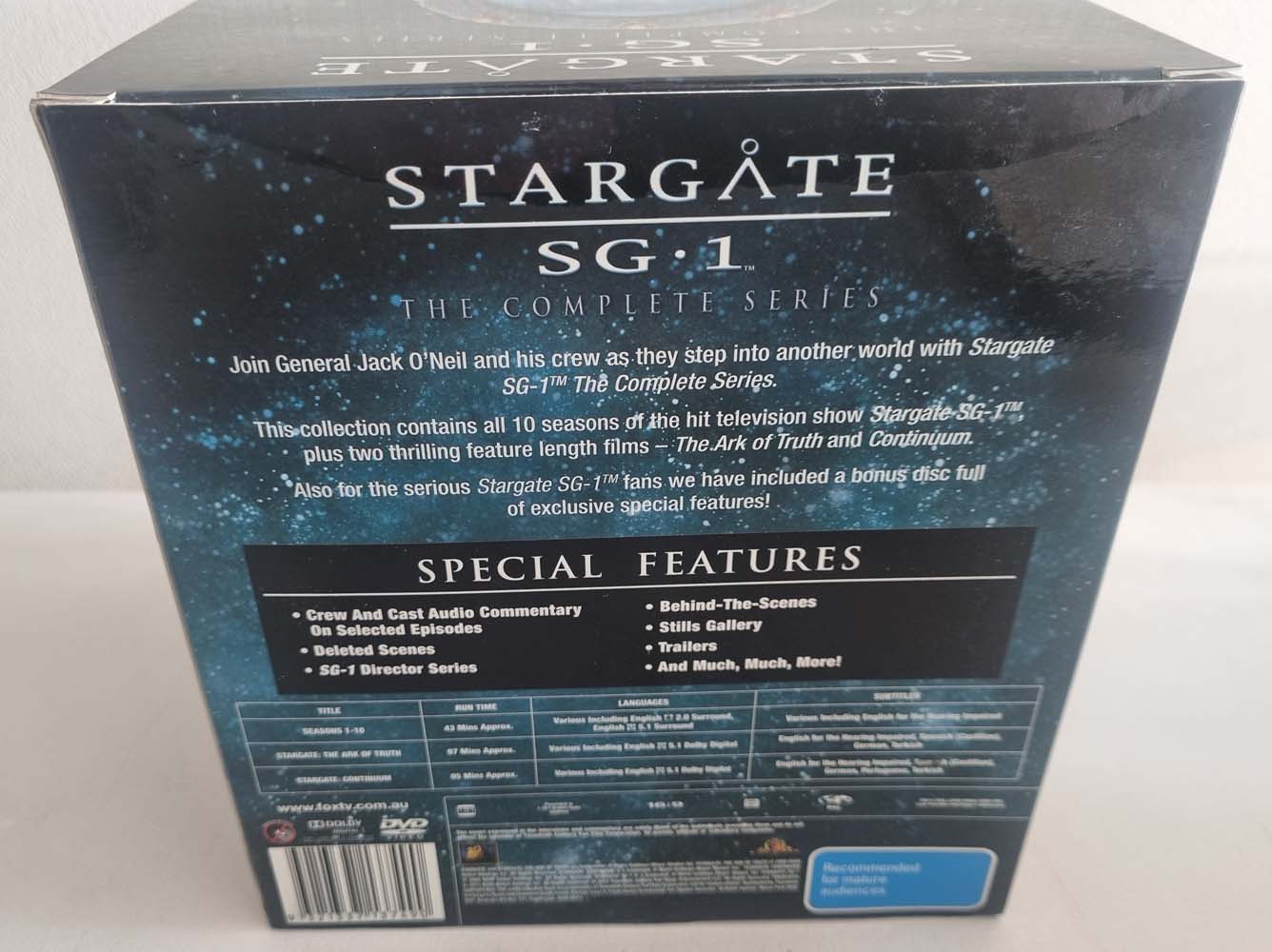 Stargate SG1 - Complete Series (Includes Ark of Truth & Continuum (DVD)