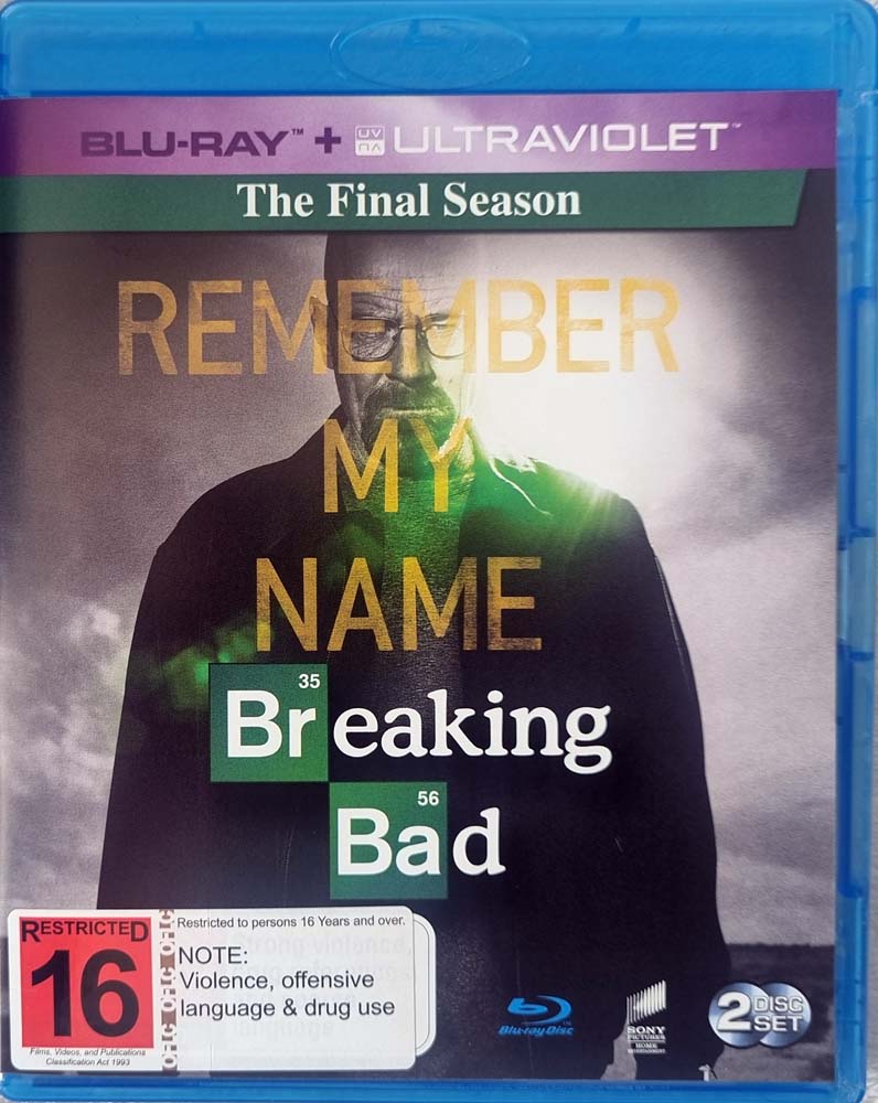 Breaking Bad - The Complete Sixth and Final Season (Blu Ray)