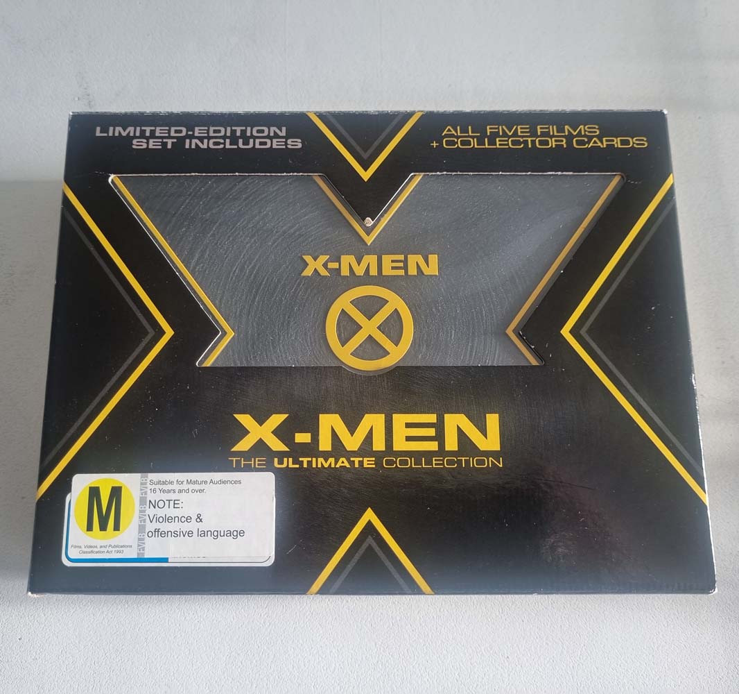 X-Men The Ultimate Collection - 5 Movies (Blu Ray)