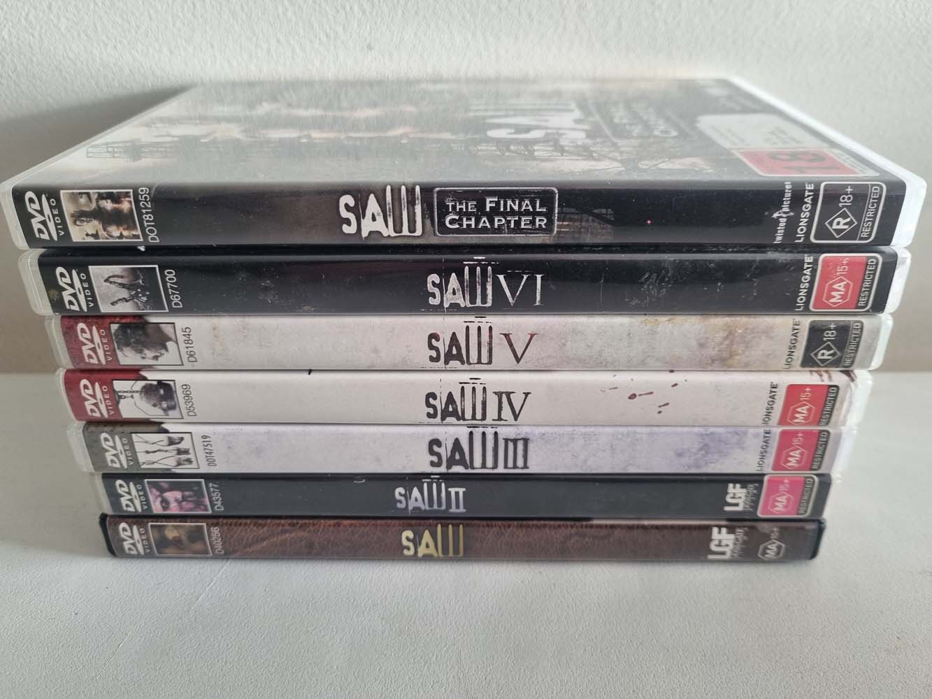 Saw: The Complete Movie Collection 1-7 (DVD)