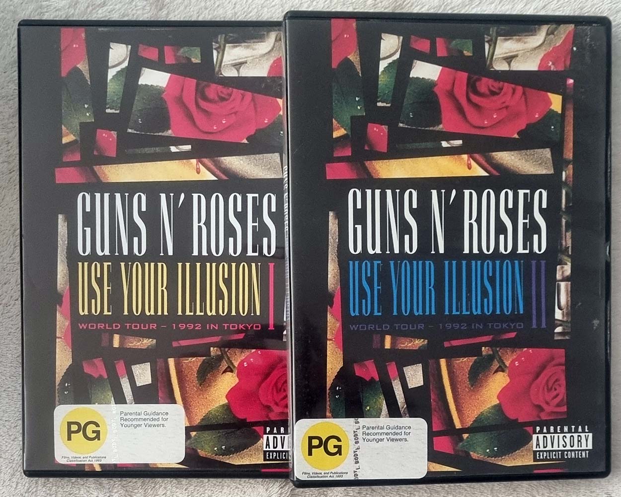 Guns n' Roses Use Your Illusion 1 & 2 (DVD)