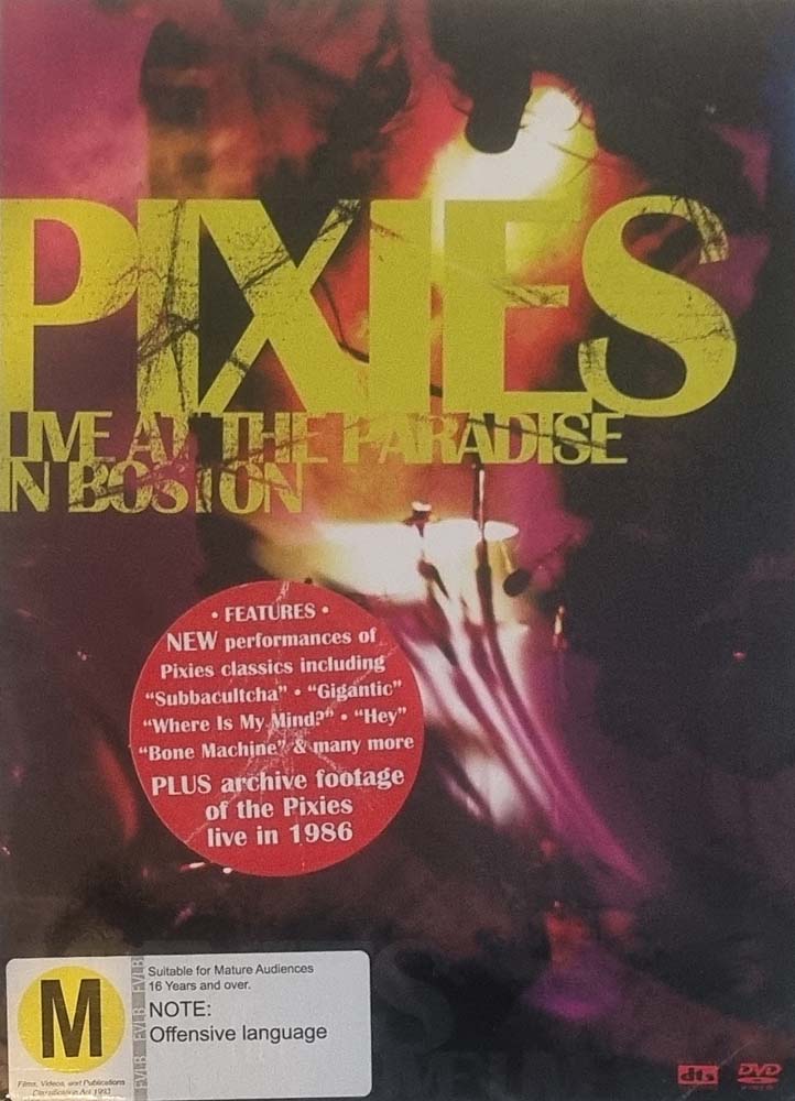 Pixies - Live at the Paradise Boston (DVD)