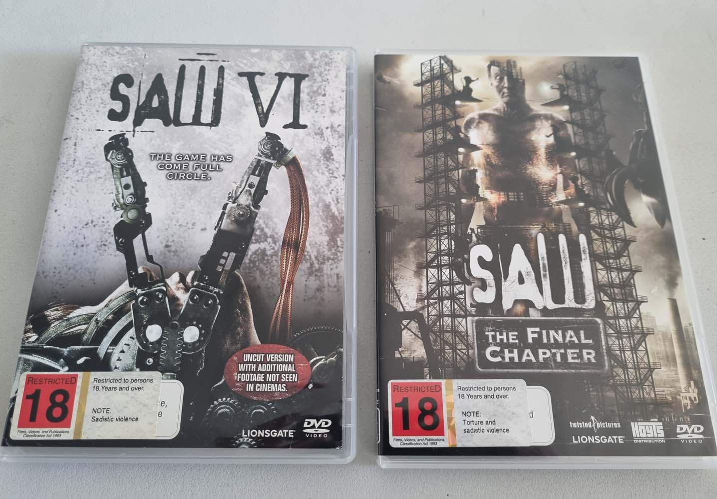 Saw: The Complete Movie Collection 1-7 (DVD)