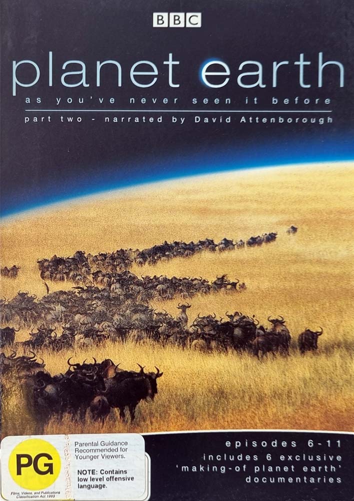 Planet Earth Part 1 & 2 Complete Series (DVD)