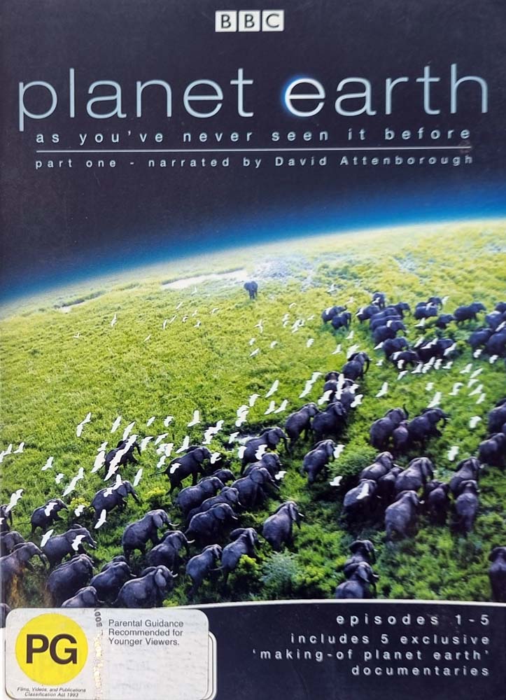 Planet Earth Part 1 & 2 Complete Series (DVD)