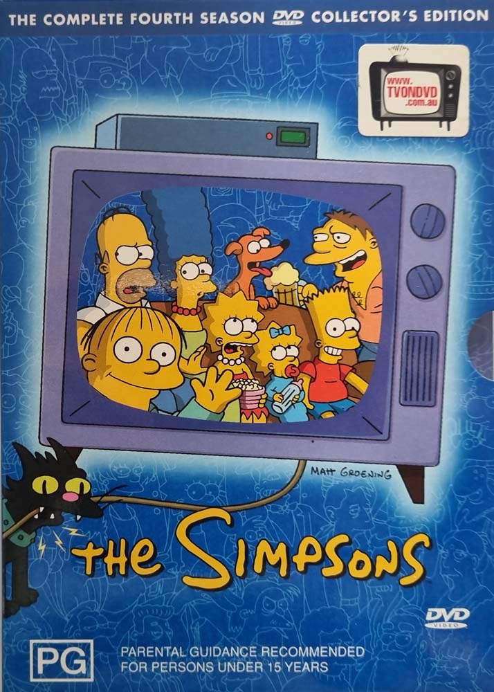 The Simpsons - The Complete Fourth Season Collector's Edition (DVD)