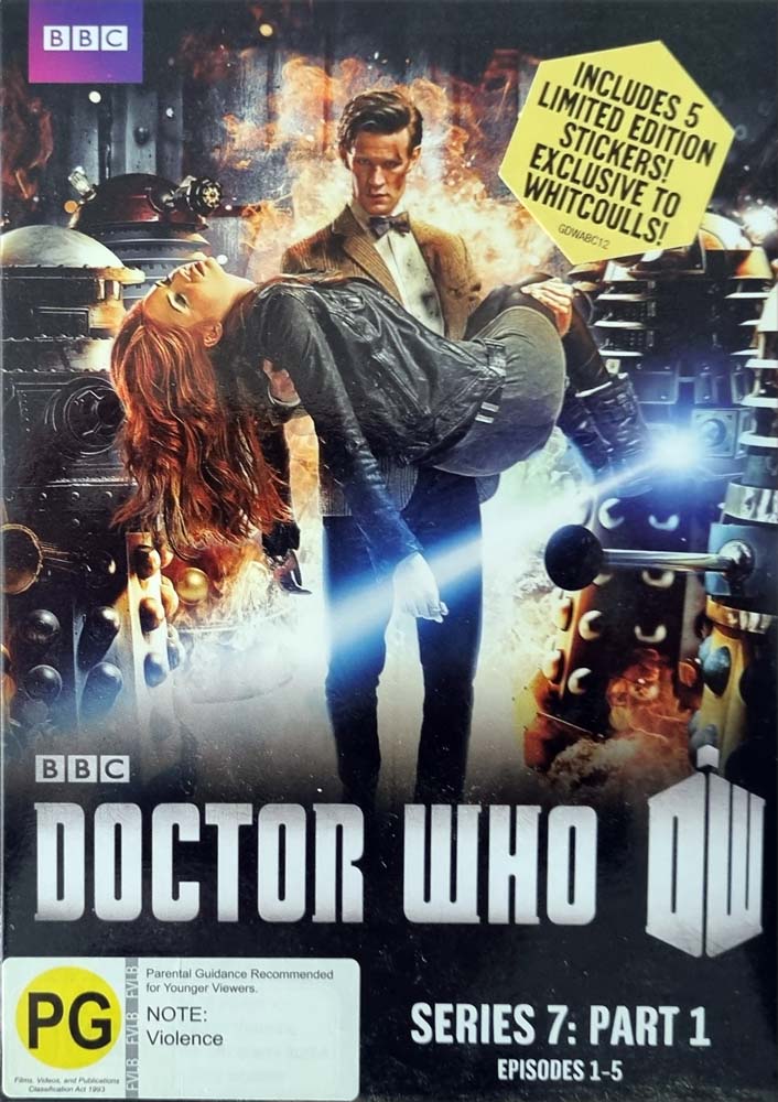 Doctor Who: Series 7: Part 1 Episodes 1-5 (DVD) Includes Stickers