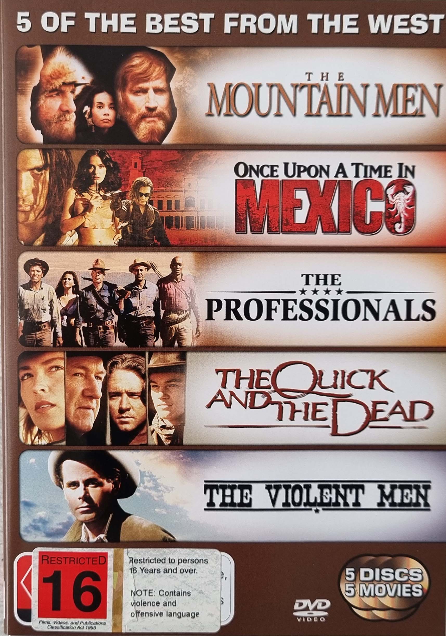 5 of the Best from the West (DVD)