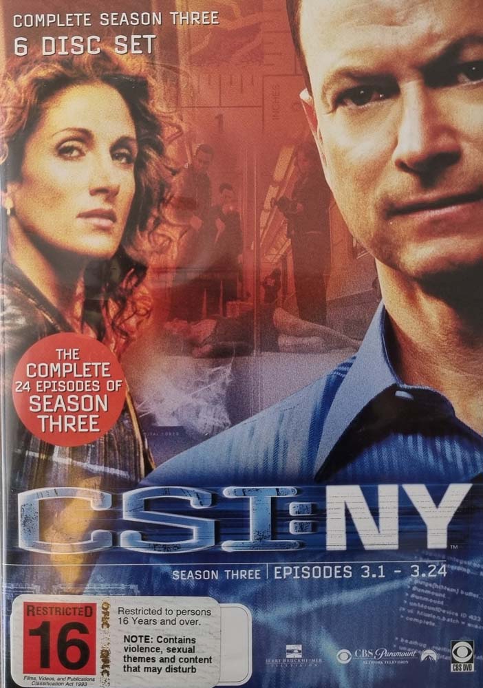 CSI NY - Complete Season Three (DVD)